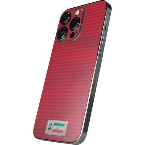 Iran Soccer Flag iPhone 16 Pro Skin